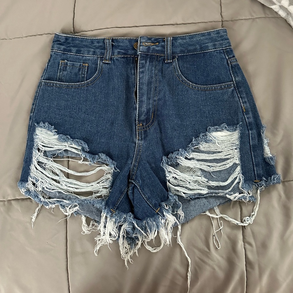 Women’s Shein Ripped Jean Shorts